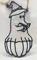 Holographic Faux Stained Glass Suncatchers